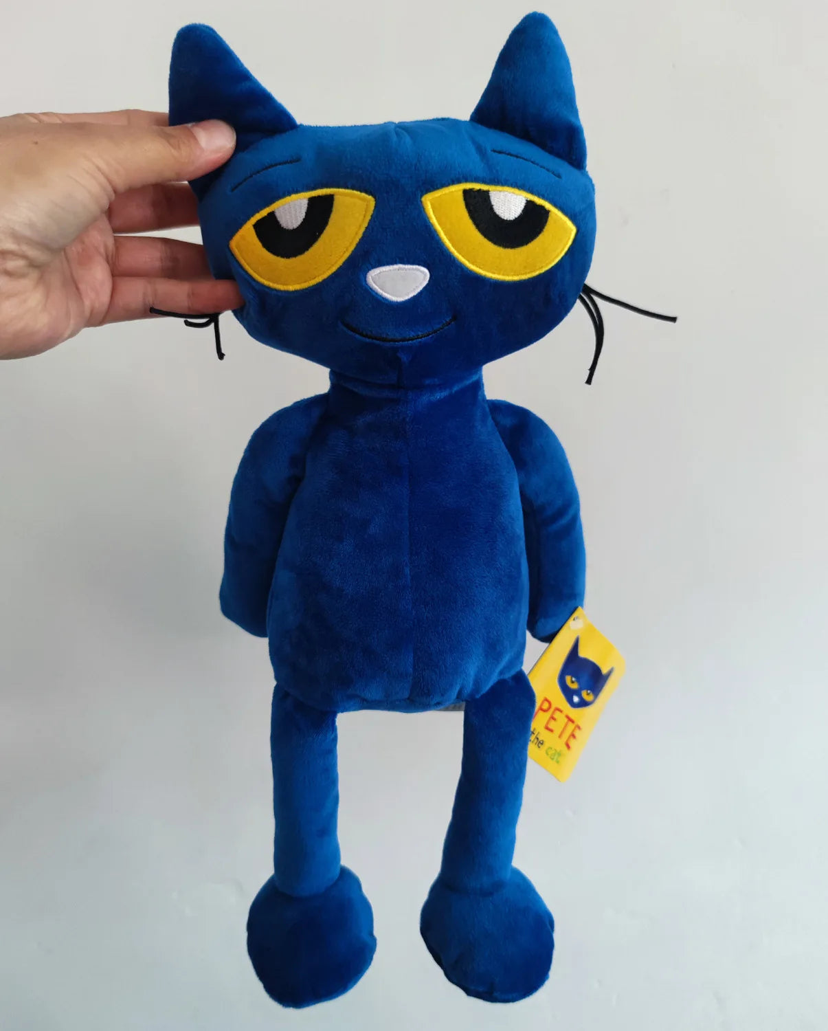 Pete le chat en peluche Pizza Party Peluche douce Chat bleu Jouet en peluche Super doux Pete Kitty