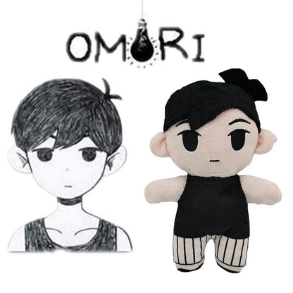 Nouveau jeu OMORI Sunny en peluche de 21 cm, jouet de Cosplay, poupées en peluche douces, peluches de Noël, figurines mignonnes, cadeaux, accessoire