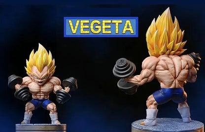 Dragon Ball Vegeta Bodybuilding muscle  Ver. PVC Action Figure Model Toy 17cm