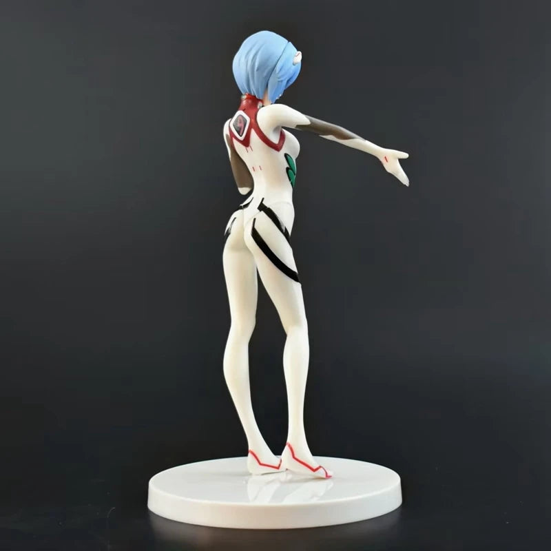 Figurine d'anime Neon Genesis Evangelion 18 cm EVA cheveux courts Rei Ayanami figurine d'action Asuka figurine PVC Collection modèle poupée jouets