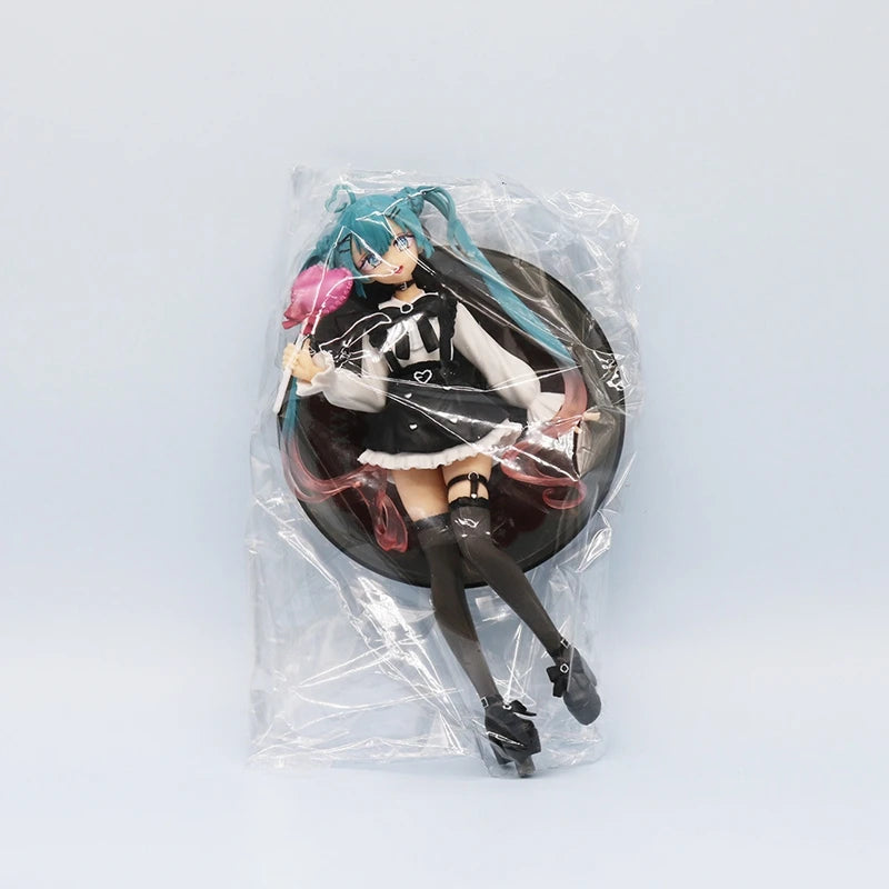 Figurine d'anime Hatsune Miku de 18 cm, fille sexy, sous-classe de mode, figurine d'action Miku, décorations de chambre, collection en PVC, modèle de poupée, jouets