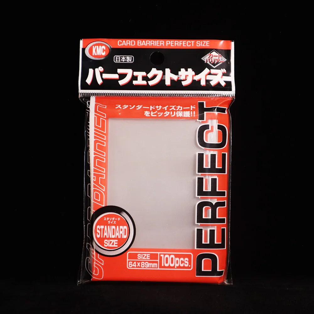 64x89mm Protection de carte Barrière Jeu de société Japonais Protecteur Carte à collectionner PKM Super Hard Perfect Fit Standard Transparent Extérieur