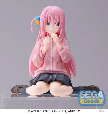 Figura de anime de 8 cm de Bocchi the Rock Hitori Gotoh, figura de acción de chica melancólica sentada Kawaii, modelo de colección de PVC para adultos, juguetes de muñecas