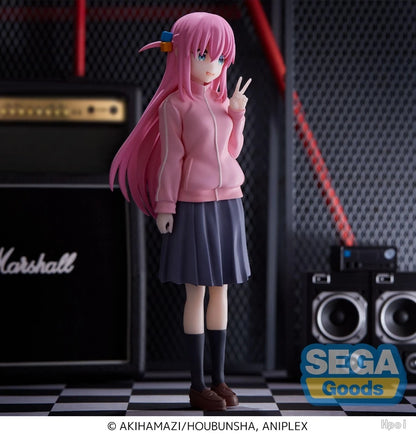 Figurine d'anime BOCCHI THE ROCK ! 16 cm Gotoh Hitori Figurine d'action Guitariste Fille Figurine de bureau × Décorer Collections Modèle Poupée Jouets