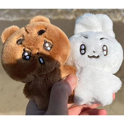 Porte-clés en peluche Kpop Cartoon Soobin YEONJUN, même style Q, Mini BEOMGYU TAEHYUN, porte-clés, pendentifs de sac, accessoires