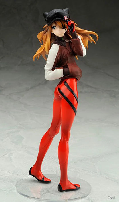 Figura de anime Neon Genesis Evangelion de 22 cm, EVA, Asuka Langley, Soryu, figuras de acción, colección de figuras de Rei Ayanami, modelo de muñeca, juguetes