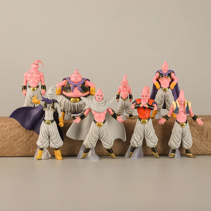 Figuras de acción de PVC de Dragon Ball Z Buu, 8 unidades por juego, modelo de colección, juguetes de 7 a 11 cm