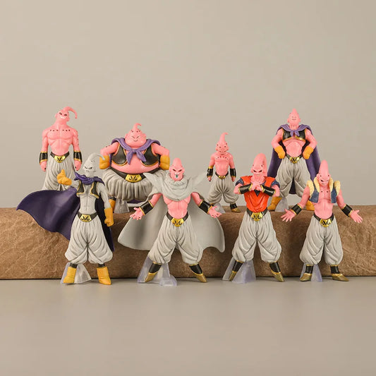 Figuras de acción de PVC de Dragon Ball Z Buu, 8 unidades por juego, modelo de colección, juguetes de 7 a 11 cm