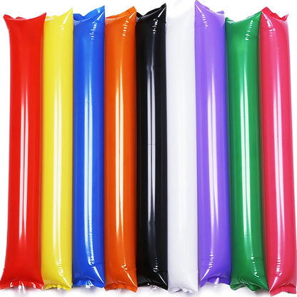 Colorful Long Balloon Inflatable Fuel Stick Wholesale Clapping Stick Sports Party Cheer Inflatable Stick Cheer Props Noise Maker