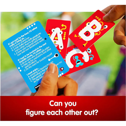 SUSSED The Game of Wacky Choices Social Card Games Great Travel Conversation Starter