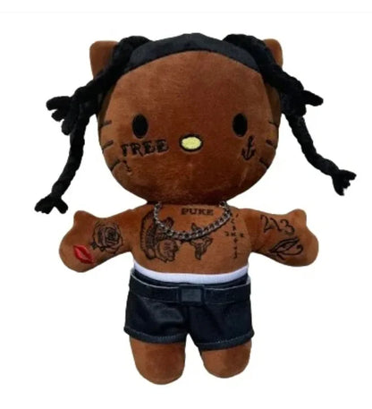 Travis Scott Peluche Anime Peluche Peluche Animaux en Peluche Peluche Douce Enfants Cadeaux Poupée Anniversaire