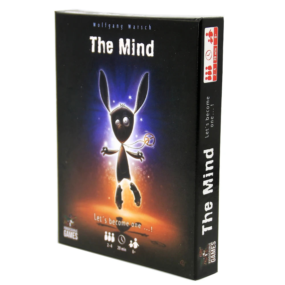 El juego de cartas The Mind Juegos de mesa para toda la familia Noche de juegos Juegos de cartas