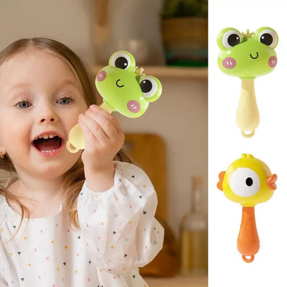 Cute Frog Duck Baby Musical Instrument Rattle Shaker Toys for Kids Birthday Baby Shower Party Favors Baptism Gifts