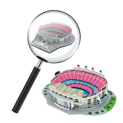 Miniature Football Field 3D DIY Puzzle World Famous Stadiums Models Football Game Peripheral Toys Fans Birthday Toys Gifts DDJ