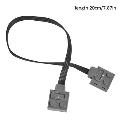 Serie de tecnología Accesorios compatibles con ladrillos LEGO 8870 Interruptor de luces 8869 Cable de extensión Cable de datos