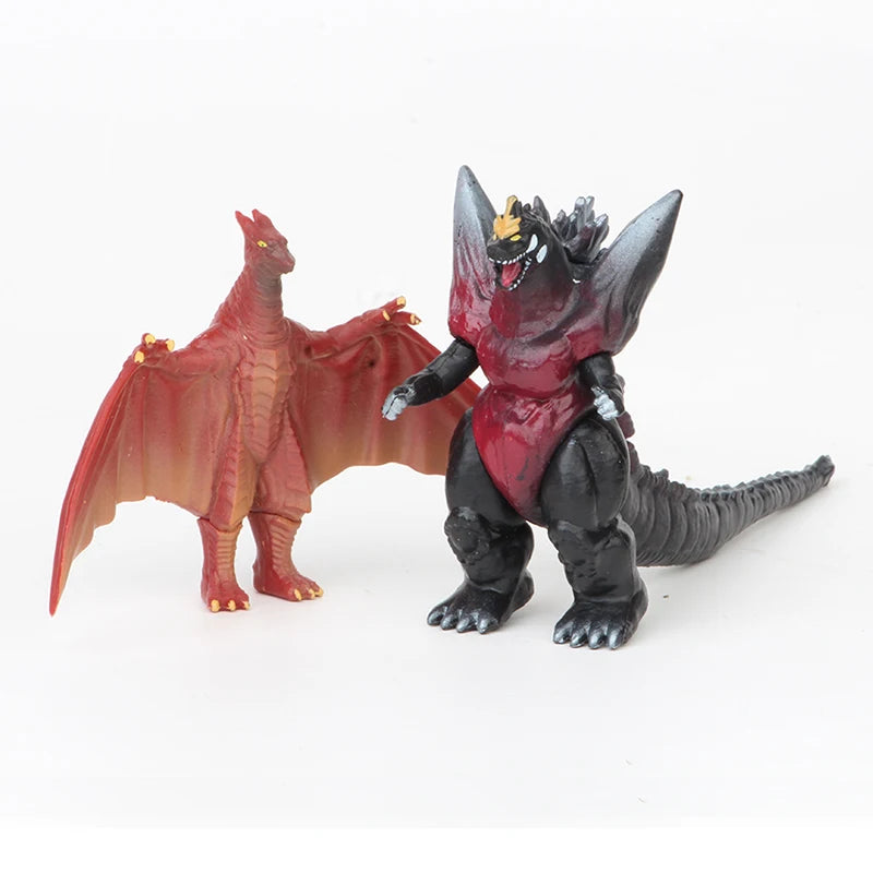 Lot de 10 figurines en PVC du film Gojira Godzilla