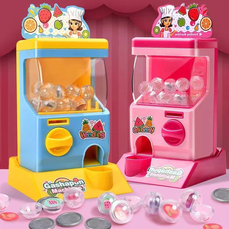 machine à gashapon, maison de jeu de bonbons, machine d'apprentissage, machine à bonbons, maison de jeu, apprentissage, éducation, cadeau pour fille, gashapon