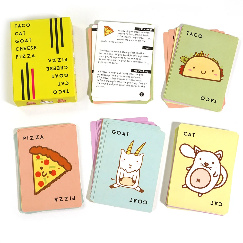 Taco Cat Goat Drinking Games Outrageously Fun Adult Party Card Game Family Gathering Party Card Board Game for Couple and Friend