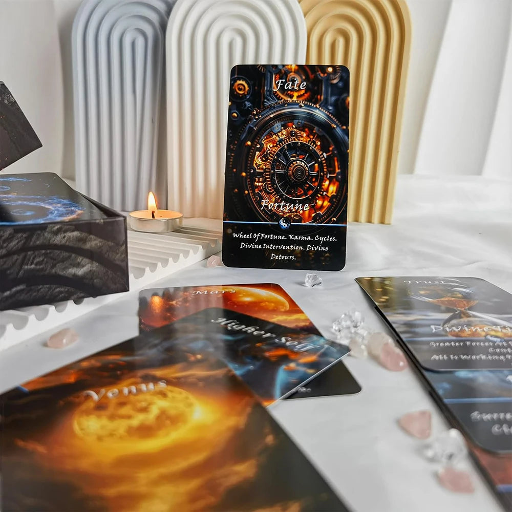 Tarot Cards, Yin and Yang Oracle Cards, Karma Connection Cards, Harboring Spiritual, Emotional, Physical, Planetary Energies