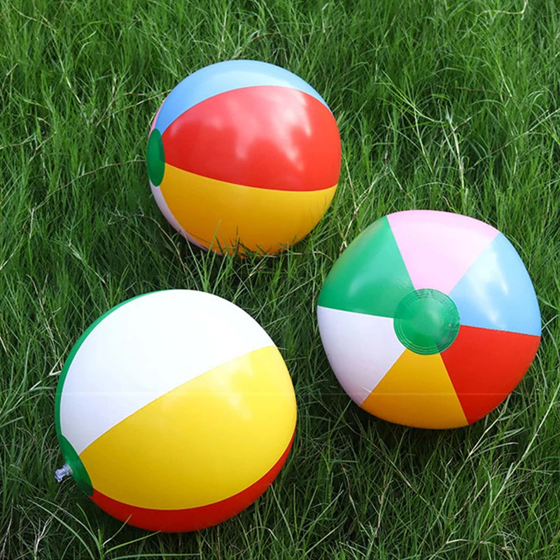 4/2/1 piezas 30 cm pelota inflable colorida piscina juego fiesta juego de agua globo pelota de playa accesorios deportivos al aire libre juguetes divertidos para niños