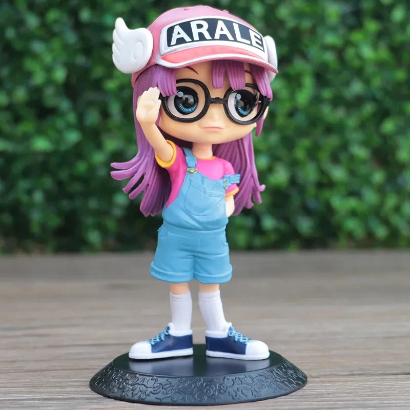 Figurines de dessin animé Dr.SLUMP Arale de 13 cm, ornements de voiture, jouet, décoration de gâteau, collection Dr IQ, poupée en PVC, figurine Arale, modèle, cadeaux pour enfants