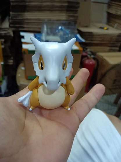 Figurine d'action Pokémon Cubone version mignonne Pocket Monsters Anime Jouets 8CM