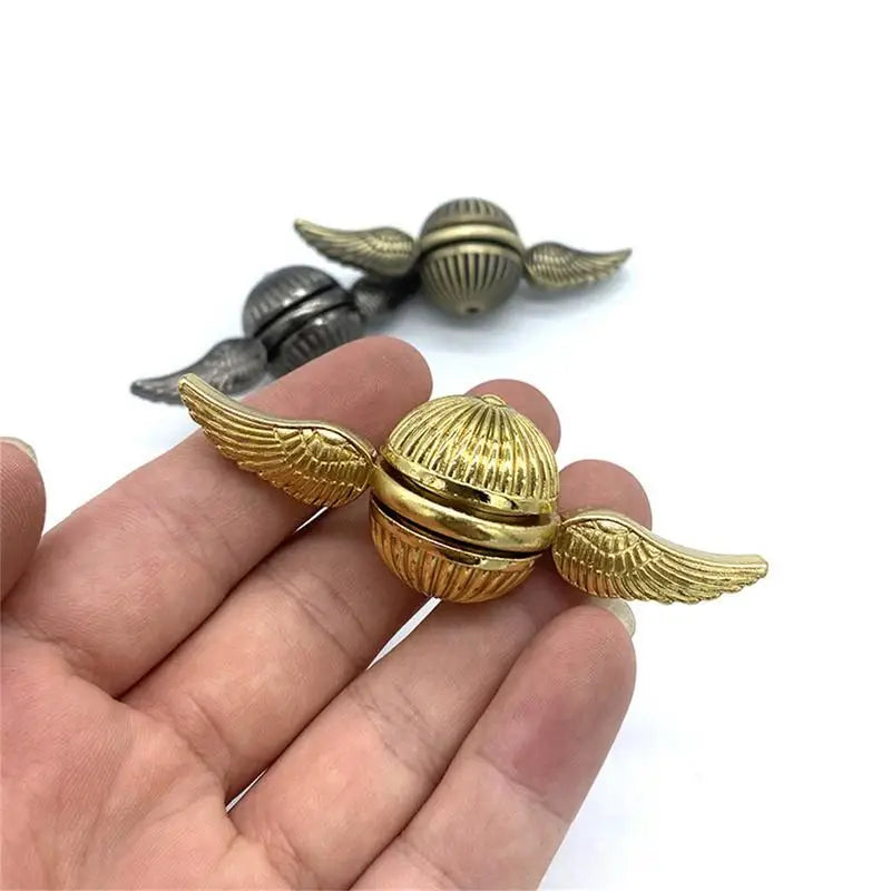 Golden Snitch Fidget Spinner pour enfants et adultes, jouets anti-stress, balle anti-stress, rotation des doigts en métal, jouets EDC de bureau