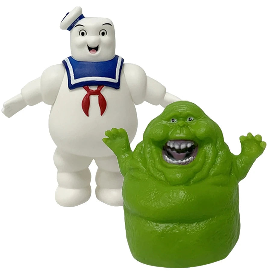 Figurine d'anime Ghostbusters de 13 cm, figurine d'action fantôme de guimauve, figurine de collection fantôme vert Slime, modèle de jouet, cadeaux d'Halloween