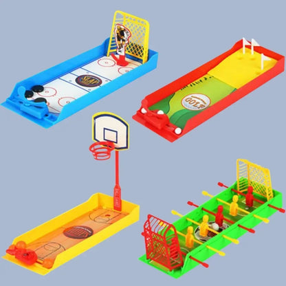 Jeu de basket-ball de bureau en plastique Jeux de tir parent-enfant Jeux de sport Jouet de jeu double récréatif Mini basket-ball à 2 joueurs