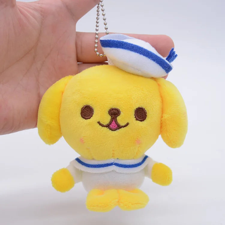 Lot de 10 jouets en peluche Kuromi, pendentif fantaisie Cinnamoroll, accessoires de sac, porte-clés, pendentif de voiture, cadeau de Saint-Valentin