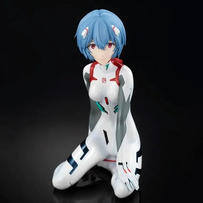 Figuras de acción de Anime EVA Ayanami Rei NEON GENESIS EVANGELION Asuka Langley Soryu Makinami Figuras de PVC Adornos Modelo Juguetes Regalos