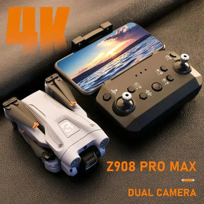 Lates MINI Z908Pro Max Drone 4K ESC Professionnel WIFI FPV Drone Évitement d'obstacles Sans Balais Quatre Axes Pliable RC Quadcopter Jouets