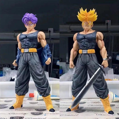 Figura de acción de Trunks de Dragon Ball Z de 30 cm, muñeco GK Super Saiyan, modelo LC Legend of Guild Wars, juguetes de anime Torankusu