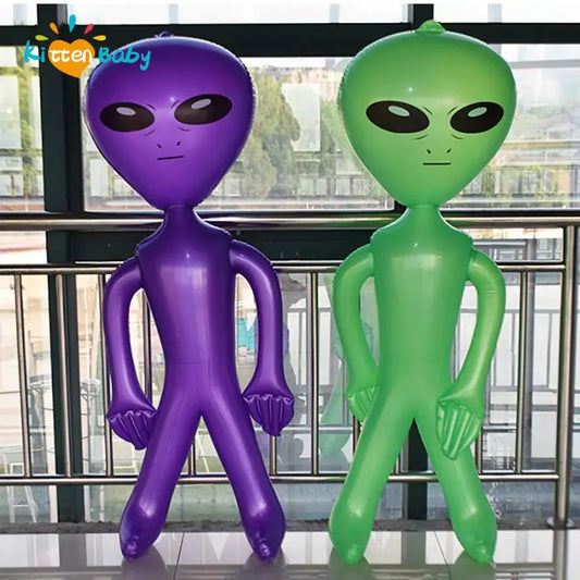 Jouets gonflables Alien Gonfle Alien Gonflable Alien Gonflable Jouet Gonflable Pour Décorations De Fête Anniversaire Halloween Alien Thème Fête