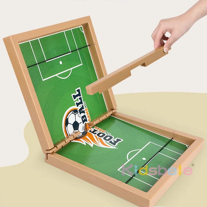 Juego de mesa de hockey de madera de batalla interactiva Juego de mesa de batalla de fútbol de escritorio Ajedrez de rebote