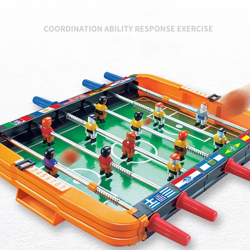 New Table Football Machine Desk Soccer Toys Outdoor Camping Hiking Entertainment Tools Mini Table Game Gifts for Kids Children