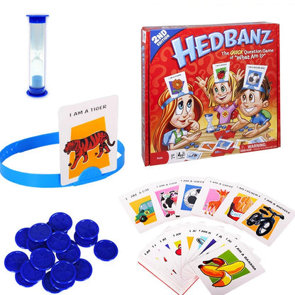 Jeu de société amusant pour enfants, jeu de devinettes qui je suis, jeu de fête en famille, jeu de société éducatif interactif parent-enfant, jouet cadeaux