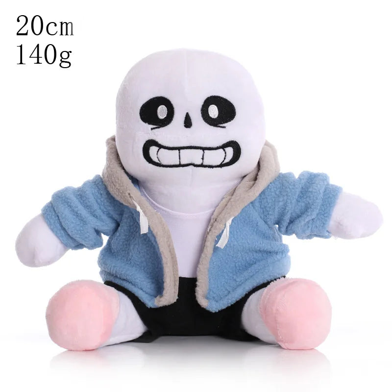 Muñeco de peluche Undertale de 23 cm al por mayor, muñeco de anime Undertale Sans, muñeco de peluche suave para niños, regalos de cumpleaños y Navidad