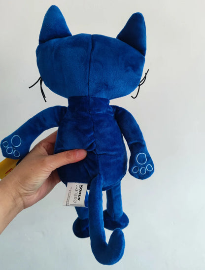 Pete le chat en peluche Pizza Party Peluche douce Chat bleu Jouet en peluche Super doux Pete Kitty