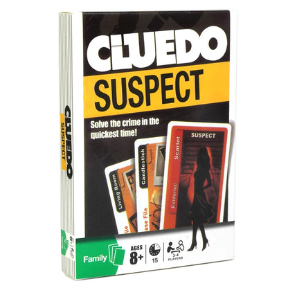 Jeu de cartes Cluedo Suspect Tout le plaisir de Cluedo Jeu de société familial Cluedo Suspect