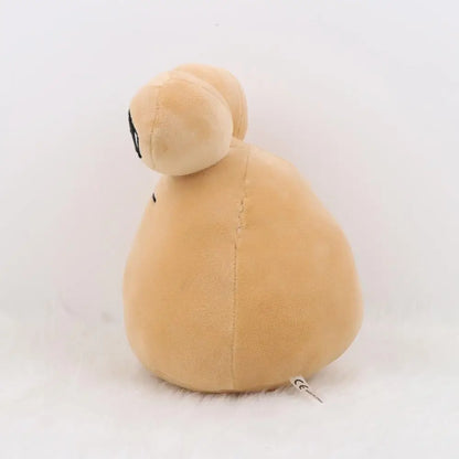 Peluche de extraterrestre de dibujos animados de Pou de 22 cm/8,6 pulgadas, muñeco de peluche kawaii, figura de juego popular, regalos para fanáticos