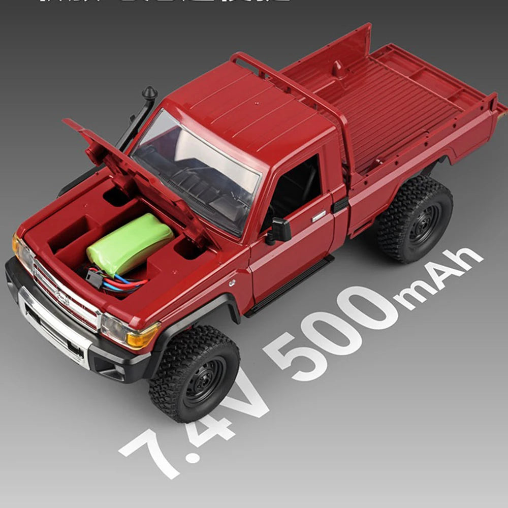 1:12 Rc Car Mn Modèle Mn82 Rétro Simulation Pleine Échelle Lc79 RTR 2.4g 4WD 280 Moteur Télécommande Pickup RC Camion Modèle De Voiture Jouets