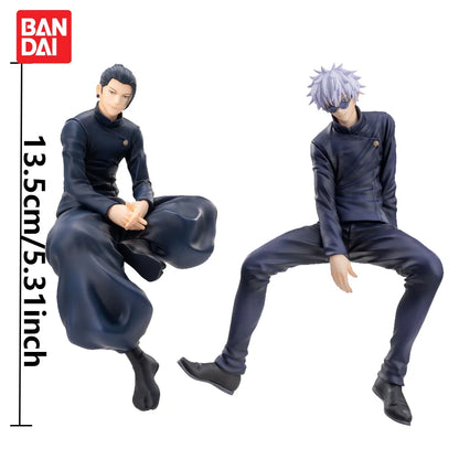 Figurine d'anime Jujutsu Kaisen 13,5 cm Noodle Stopper Satoru Gojo Figurine d'action Geto Suguru Figurine PVC Collection adulte Modèle jouets