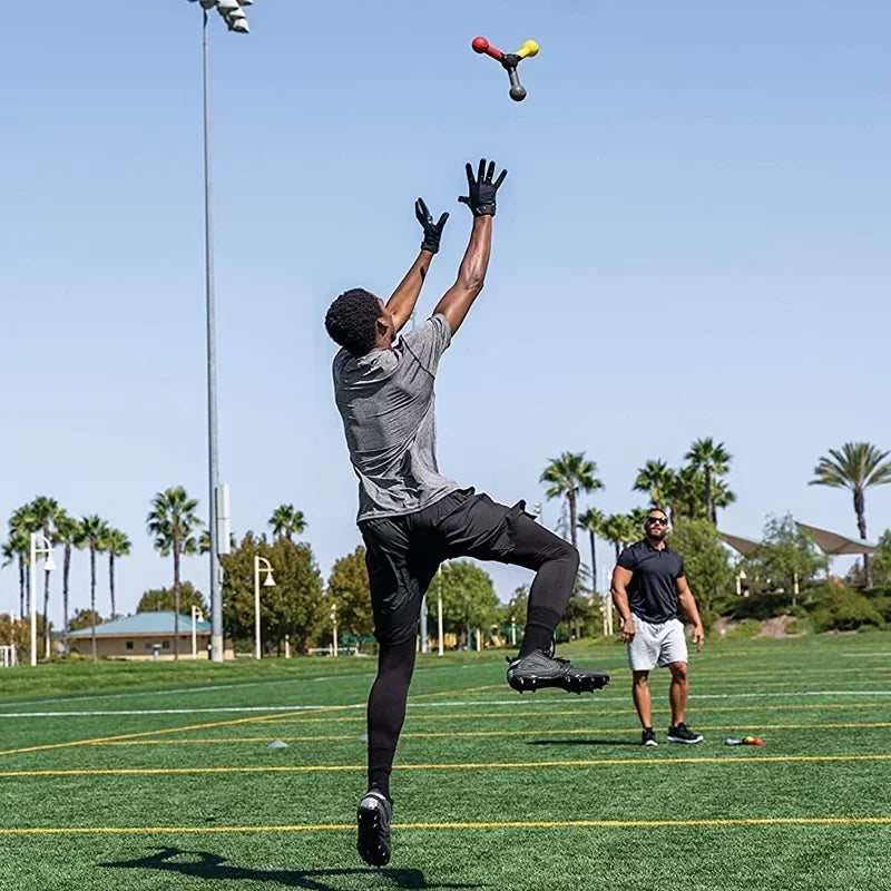 Entraîneur de vitesse de réaction Outils de coordination œil-main pour joueur de baseball et de basket-ball Améliorer l'agilité et la réponse Bâton d'entraînement