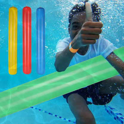 Jeux d'eau Jouet Décoration de fête Jouets d'eau Nouilles de natation en PVC Bâtons gonflables pour piscine Nouilles de piscine flottantes pour adultes et enfants