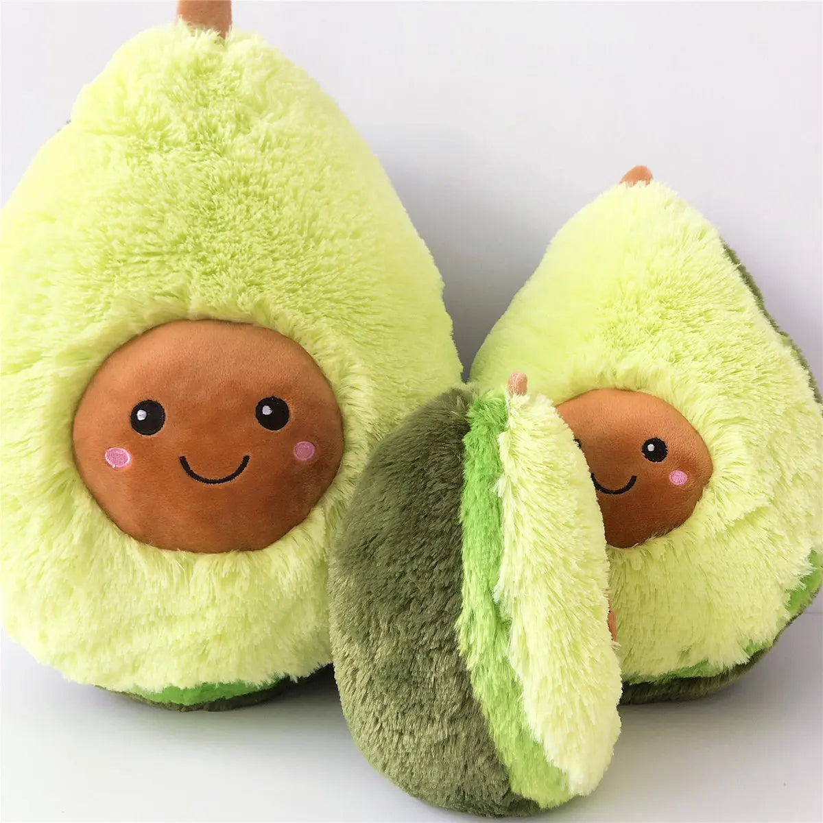 Cute Avocado Throw Pillow Plush doll Toy Decorative Fruit Cushion decor sofa home party Birthday gift funny stuffed fruit doll