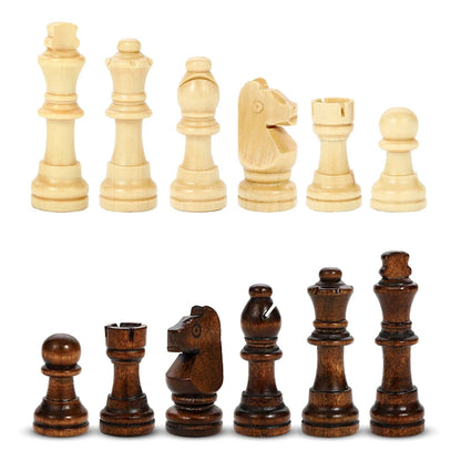 2021 Grands jeux d'échecs magnétiques Boîte de rangement en bois de haute qualité Échiquier avec échiquier de rechange Pliable pour voyage Jeu pour adultes et enfants