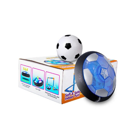 Children Electric Hover Soccer Ball Rechargeable Hover Football Kids Indoor Floating Soccer Gliding Multi-surface Hovering Toy