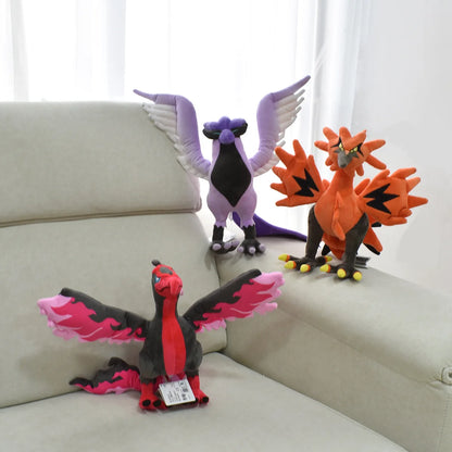 Muñecos de peluche de Pokémon de 32 cm, Articuno de Galar, muñecos de peluche de acción, colección de juguetes de Anime de Galar Zapdos