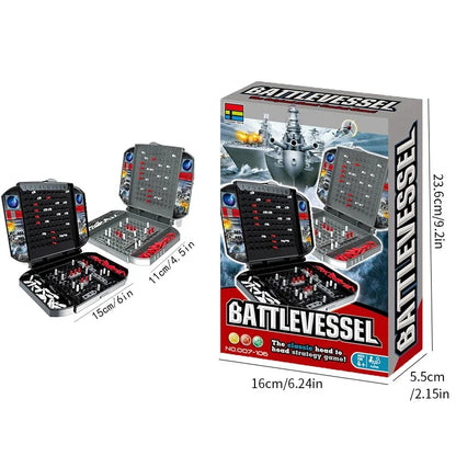 MiniTraditional Battleship Game Strategy Interesting Tabletop Battleship Board Game For Parents And Children Party Entertainment